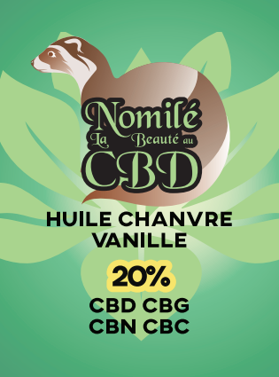 Huile braod spectrum Nomilé 20% CBG + 22.5CBG/CBN/CBC