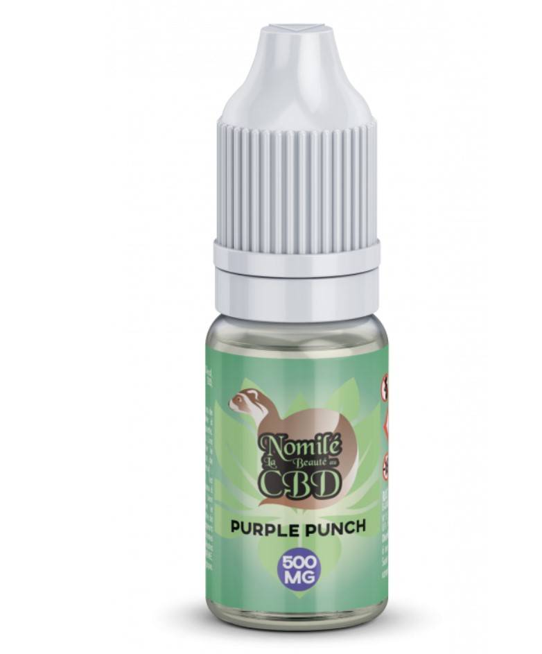 Nomilé E-liquide CBD Purple Punch 10ml 500mg